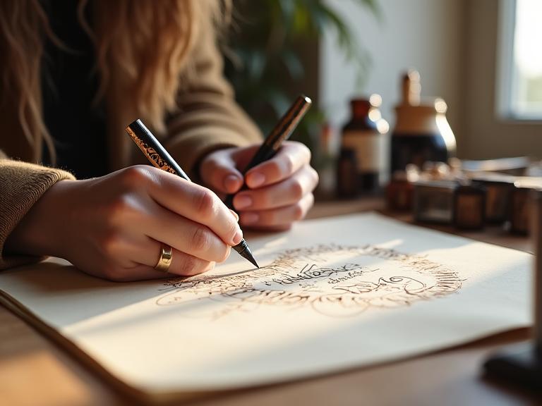 Atelier de calligraphie à Lyon